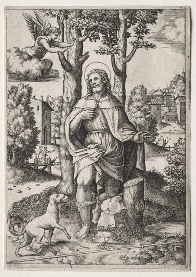 Saint-Roch de Master of the Die