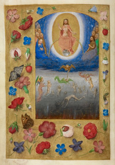 O Juízo Final. de Master of the Dresden Prayer Books