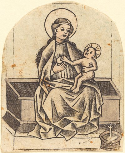 Madonna e criança de Master of the Dutuit Mount of Olives
