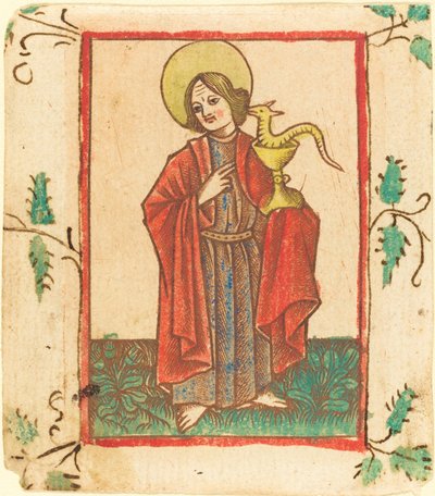 São João Evangelista de Master of the Dutuit Mount of Olives after Master of St. Erasmus