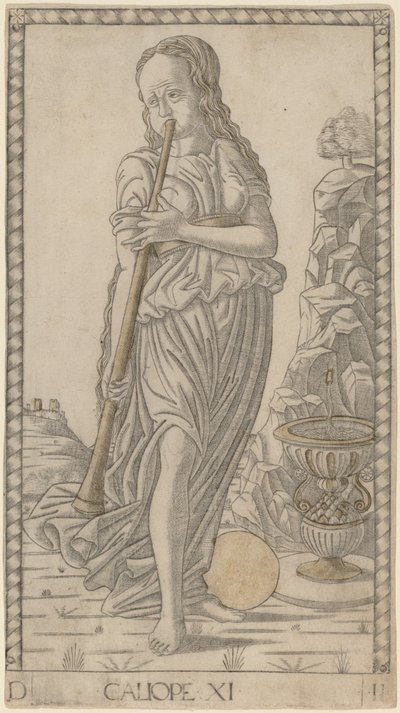 Caliope (Caliope) de Master of the E Series Tarocchi