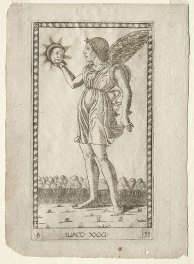 Gênio do Sol (do Tarocchi, série B: Princípios e Virtudes Cósmicos, #31) de Master of the E Series Tarocchi