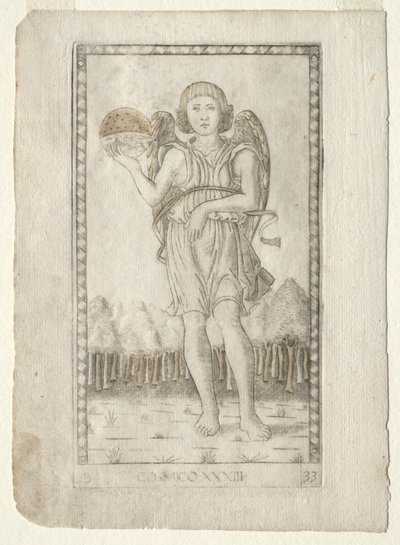 Gênio do Mundo (do Tarocchi, série B: Princípios e Virtudes Cósmicos, #33) de Master of the E Series Tarocchi