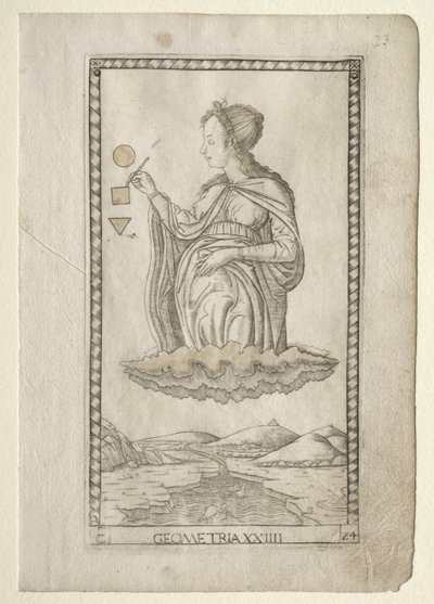 Geometria (do Tarocchi, série C: Liberal Arts, #24) de Master of the E Series Tarocchi