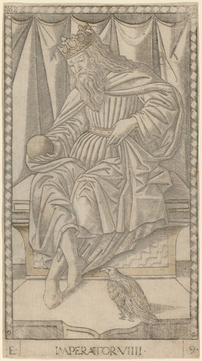 Imperator (Imperador) de Master of the E Series Tarocchi