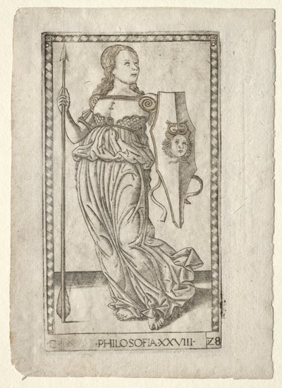 Filosofia (do Tarocchi, série C: Liberal Arts, #28) de Master of the E Series Tarocchi
