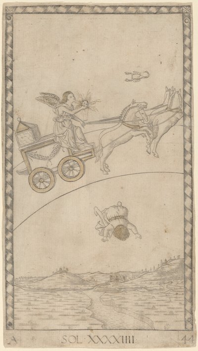 Sol (Sol) de Master of the E Series Tarocchi