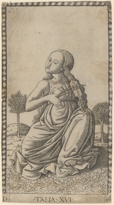 Tália (Tália) de Master of the E Series Tarocchi