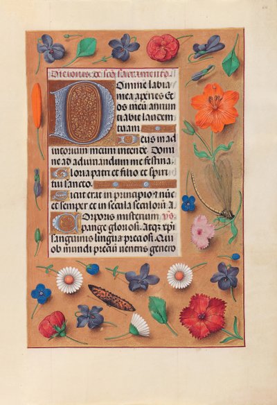 Horas da rainha Isabel, a católica, rainha da Espanha: Fol.44r, c. 1500. de Master of the First Prayerbook of Maximillian