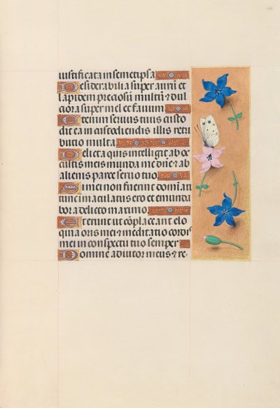 Horas da rainha Isabel, a católica, rainha da Espanha: Fol. 102r, c. 1500. de Master of the First Prayerbook of Maximillian