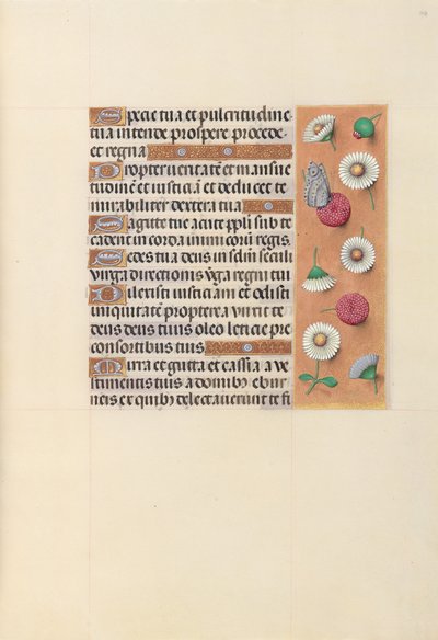 Horas da rainha Isabel, a Católica, rainha de Espanha:  Fol. 104r de Master of the First Prayerbook of Maximillian
