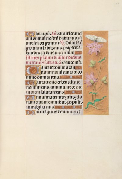 Horas da rainha Isabel, a Católica, rainha de Espanha:  Fol. 107r de Master of the First Prayerbook of Maximillian