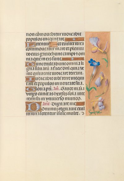 Horas da rainha Isabel, a Católica, rainha de Espanha:  Fol. 108r de Master of the First Prayerbook of Maximillian