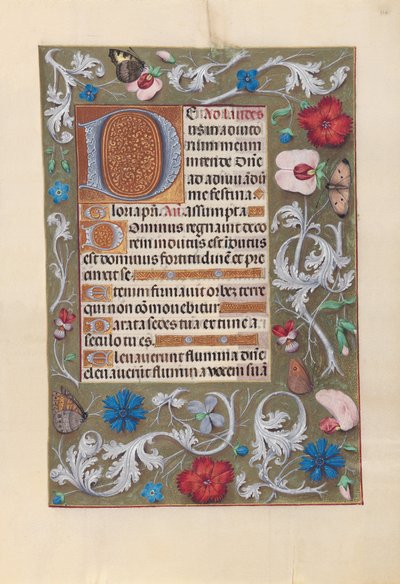Horas da rainha Isabel, a Católica, rainha de Espanha:  Fol. 116r de Master of the First Prayerbook of Maximillian