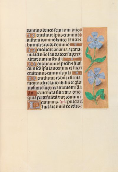 Horas da rainha Isabel, a católica, rainha da Espanha: Fol. 120r, c. 1500. de Master of the First Prayerbook of Maximillian