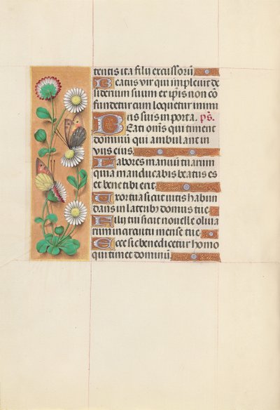 Horas da rainha Isabel, a católica, rainha da Espanha: Fol. 143v, c. 1500. de Master of the First Prayerbook of Maximillian