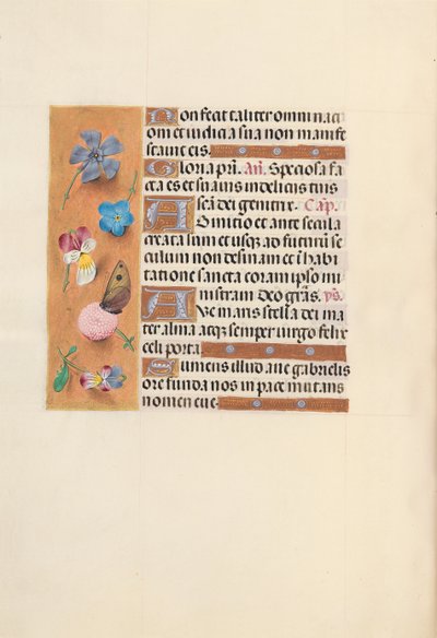 Horas da rainha Isabel, a católica, rainha da Espanha: Fol. 150v, c. 1500. de Master of the First Prayerbook of Maximillian