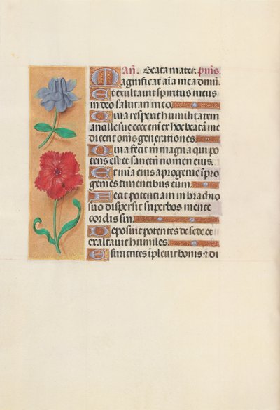 Horas da rainha Isabel, a católica, rainha da Espanha: Fol. 151v, c. 1500. de Master of the First Prayerbook of Maximillian