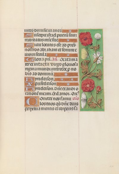 Horas da rainha Isabel, a católica, rainha da Espanha: Fol. 152r, c. 1500. de Master of the First Prayerbook of Maximillian