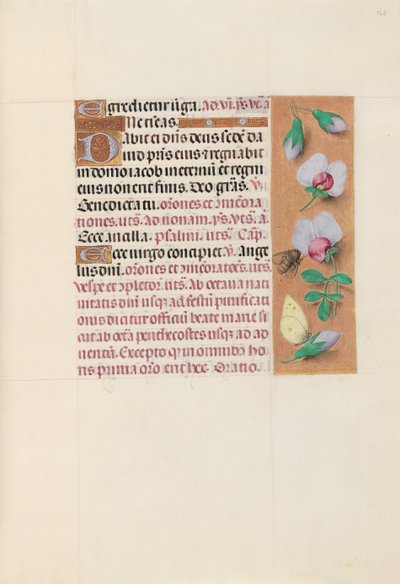 Horas da rainha Isabel, a católica, rainha da Espanha: Fol. 165r, c. 1500. de Master of the First Prayerbook of Maximillian