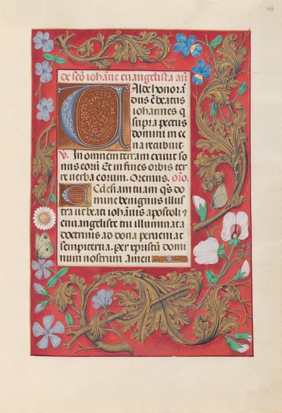 Horas da Rainha Isabel, a Católica, Rainha da Espanha: Fol. 172r, c. 1500. de Master of the First Prayerbook of Maximillian
