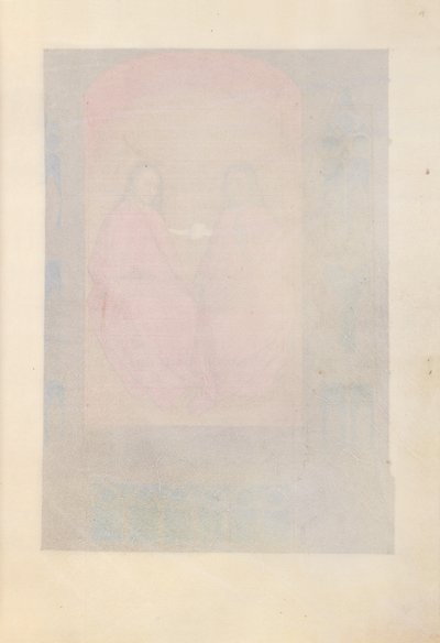 Horas da rainha Isabel, a católica, rainha da Espanha: Fol. 17r, c. 1500. de Master of the First Prayerbook of Maximillian