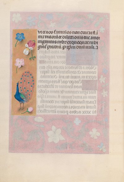 Horas da rainha Isabel, a católica, rainha da Espanha: Fol. 180v, c. 1500. de Master of the First Prayerbook of Maximillian