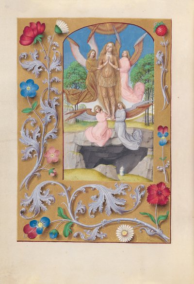 Horas da rainha Isabel, a católica, rainha da Espanha: Fol. 193v, Santa Maria Madalena, c. 1500. de Master of the First Prayerbook of Maximillian