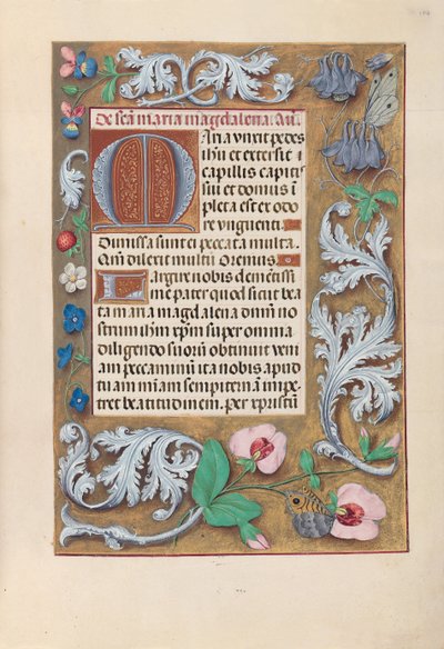 Horas da rainha Isabel, a católica, rainha da Espanha: Fol. 194r, c. 1500. de Master of the First Prayerbook of Maximillian