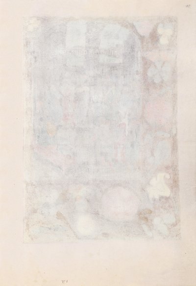 Horas da rainha Isabel, a católica, rainha da Espanha: Fol. 195r, c. 1500. de Master of the First Prayerbook of Maximillian