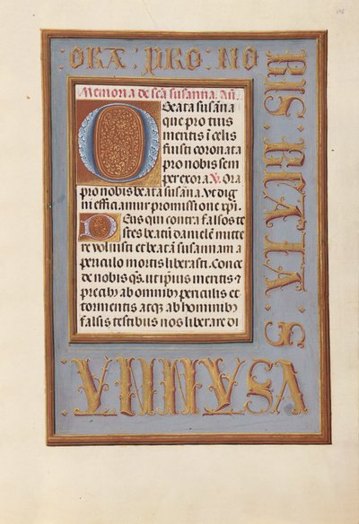 Horas da rainha Isabel, a Católica, rainha de Espanha:  Fol. 196r de Master of the First Prayerbook of Maximillian