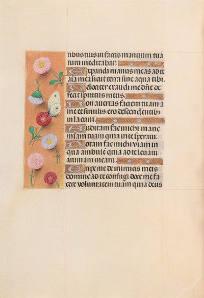 Horas da rainha Isabel, a católica, rainha da Espanha: Fol. 209v, c. 1500. de Master of the First Prayerbook of Maximillian