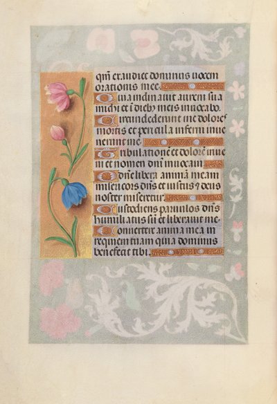 Horas da rainha Isabel, a católica, rainha da Espanha: Fol. 220v, c. 1500. de Master of the First Prayerbook of Maximillian