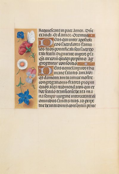 Horas da rainha Isabel, a católica, rainha da Espanha: Fol. 225v, c. 1500. de Master of the First Prayerbook of Maximillian