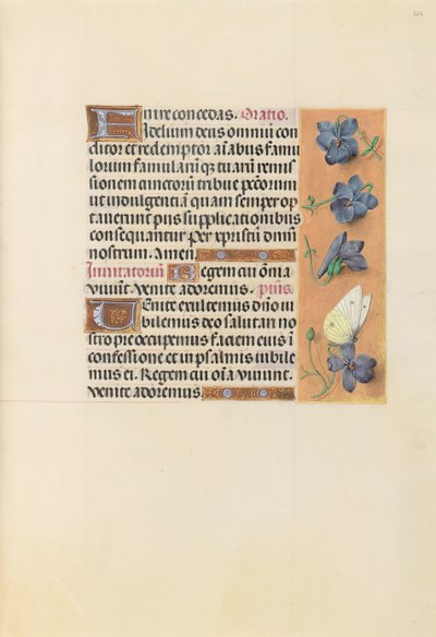 Horas da rainha Isabel, a católica, rainha da Espanha: Fol. 226r, c. 1500. de Master of the First Prayerbook of Maximillian