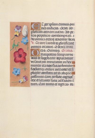 Horas da rainha Isabel, a Católica, rainha de Espanha:  Fol. 22v de Master of the First Prayerbook of Maximillian