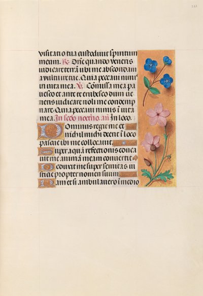 Horas da rainha Isabel, a Católica, rainha de Espanha:  Fol. 233r de Master of the First Prayerbook of Maximillian