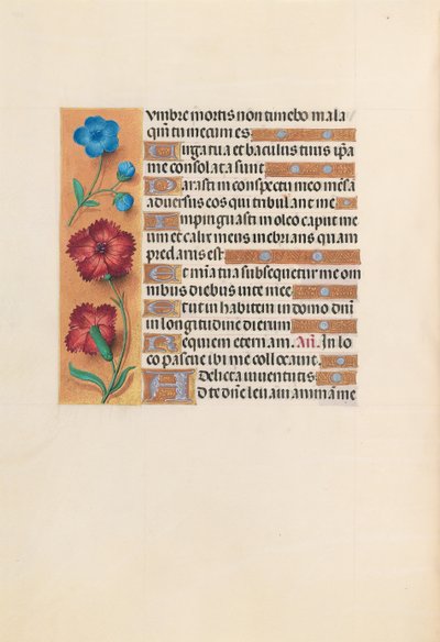 Horas da rainha Isabel, a católica, rainha da Espanha: Fol. 233v, c. 1500. de Master of the First Prayerbook of Maximillian