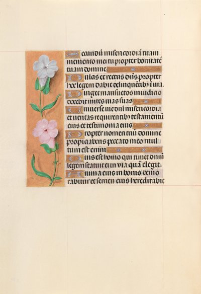 Horas da rainha Isabel, a católica, rainha da Espanha: Fol. 234v, c. 1500. de Master of the First Prayerbook of Maximillian