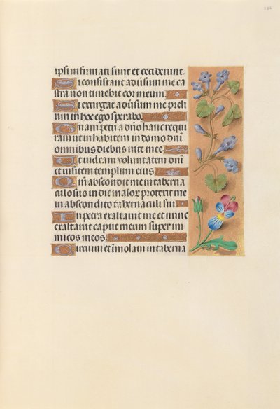 Horas da rainha Isabel, a católica, rainha da Espanha: Fol. 236r, c. 1500. de Master of the First Prayerbook of Maximillian