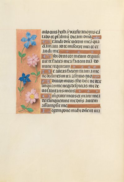 Horas da rainha Isabel, a católica, rainha da Espanha: Fol. 236v, c. 1500. de Master of the First Prayerbook of Maximillian