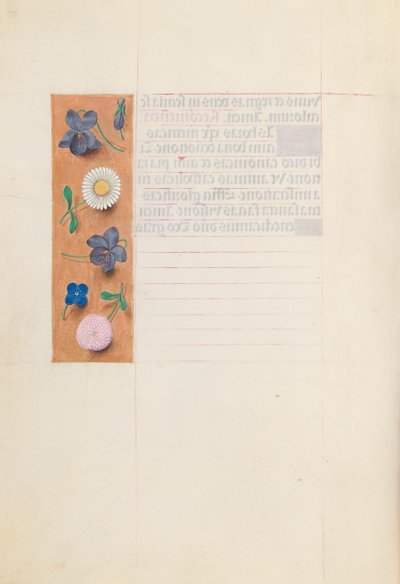 Horas da rainha Isabel, a católica, rainha da Espanha: Fol. 30v, c. 1500. de Master of the First Prayerbook of Maximillian