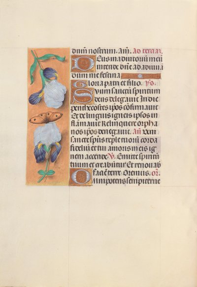 Horas da rainha Isabel, a católica, rainha da Espanha: Fol. 33v, c. 1500. de Master of the First Prayerbook of Maximillian