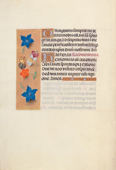 Horas da rainha Isabel, a católica, rainha da Espanha: Fol. 36v, c. 1500. de Master of the First Prayerbook of Maximillian