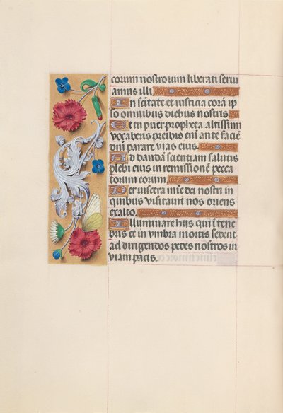 Horas da rainha Isabel, a Católica, rainha de Espanha:  Fol. 59v de Master of the First Prayerbook of Maximillian