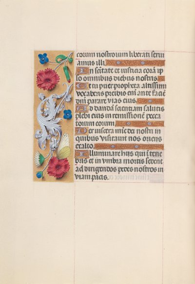 Horas da rainha Isabel, a católica, rainha da Espanha: Fol. 59v, c. 1500. de Master of the First Prayerbook of Maximillian
