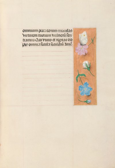 Horas da rainha Isabel, a católica, rainha da Espanha: Fol. 68r, c. 1500. de Master of the First Prayerbook of Maximillian