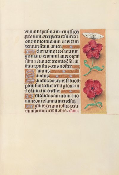 Horas da rainha Isabel, a católica, rainha da Espanha: Fol. 92r, c. 1500. de Master of the First Prayerbook of Maximillian