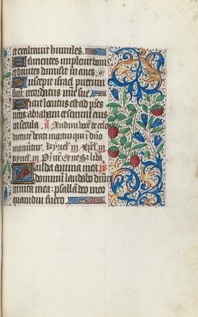 Livro de Horas de Uso de Rouen: fol. 108r, c. 1470 de Master of the Geneva Latini