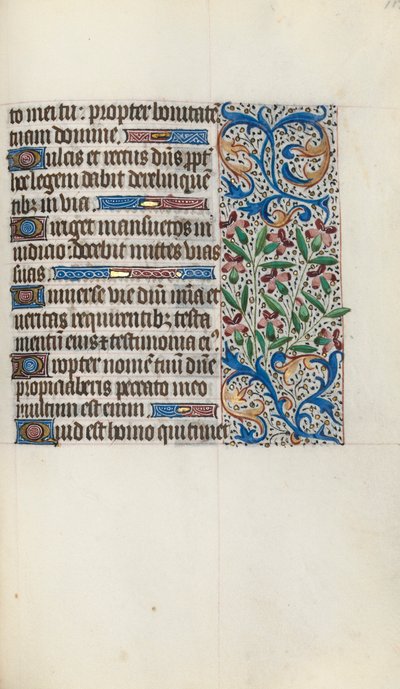 Livro de Horas de Uso de Rouen: fol. 119r, c. 1470 de Master of the Geneva Latini